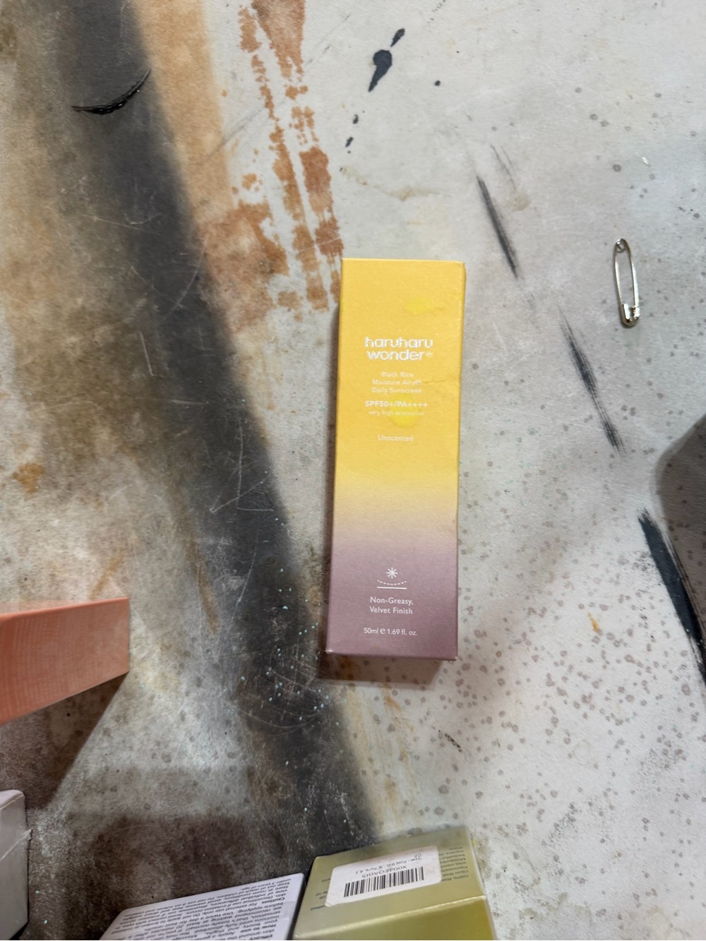 Source Unknown Haruharu Wonder Gradient Yellow to Purple Suncare SPF50+
